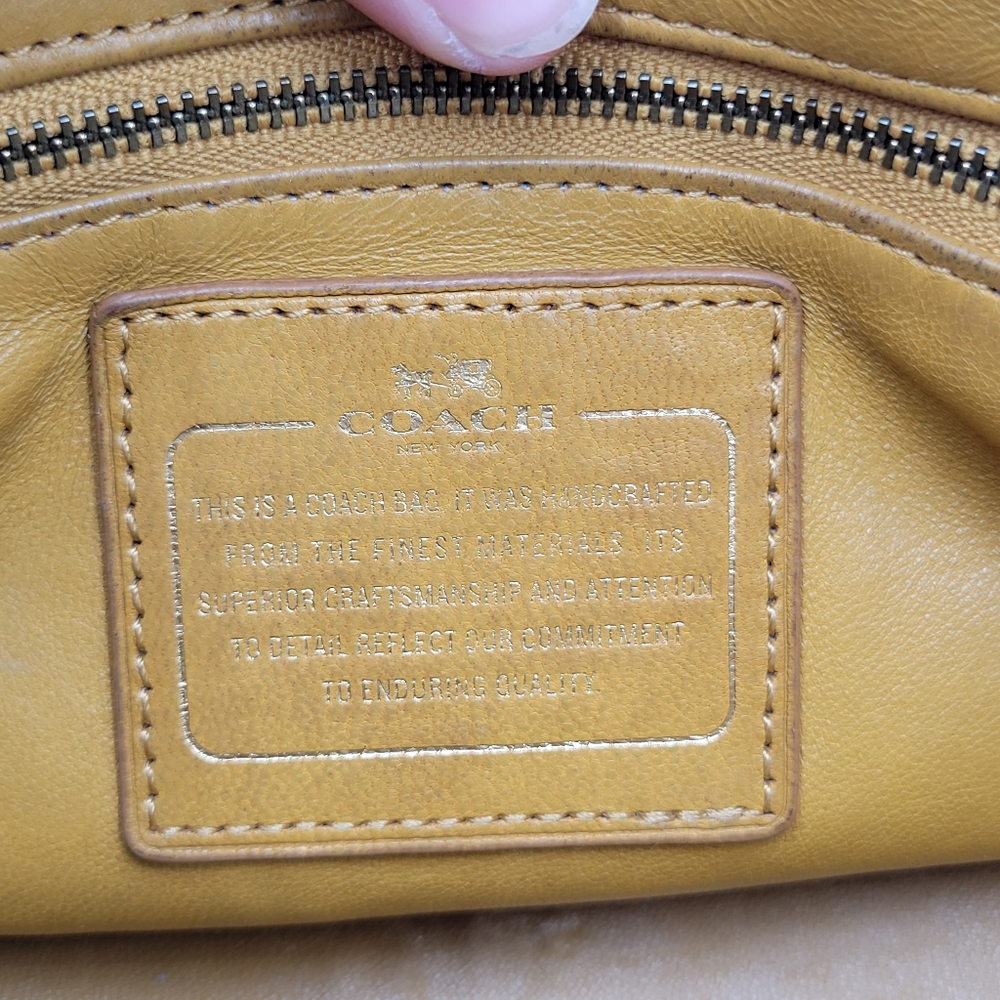 Coach Ace Satchel, GUC, Cornflower Blue - Picture 8 of 16